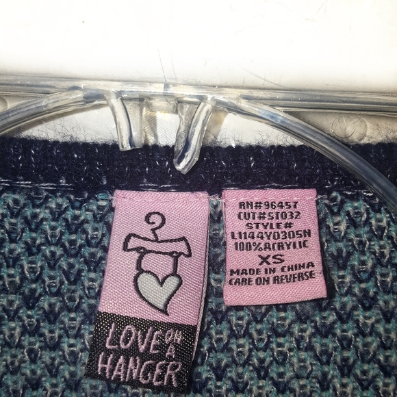 Waterfall Cardigan Midwestern Print Sweater - Picture 4 of 4